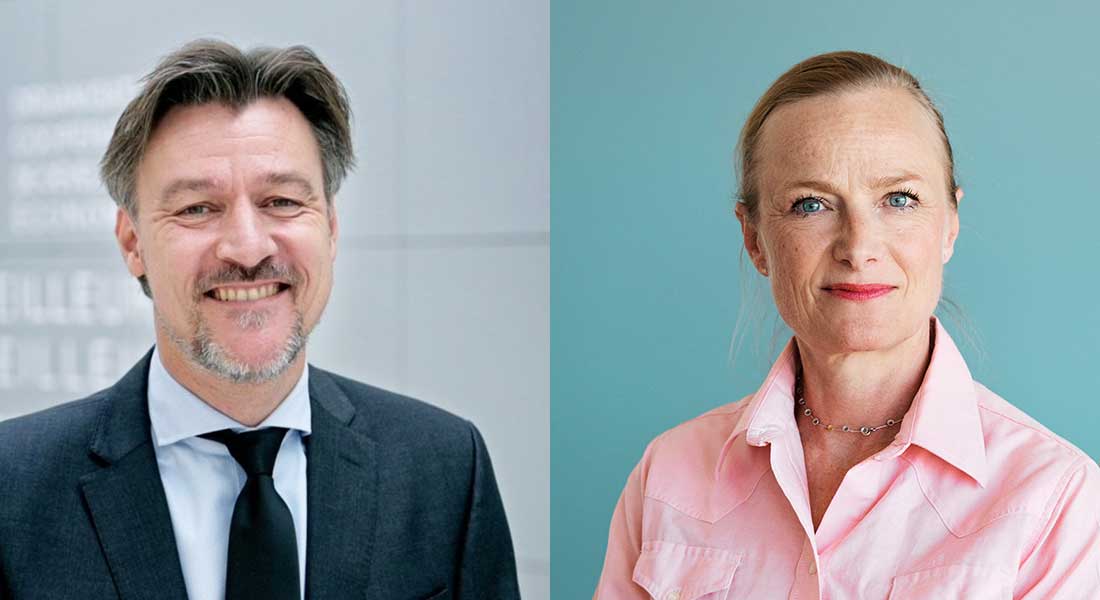 Ulrik Vestergaard Knudsen og Ulla Tofte 