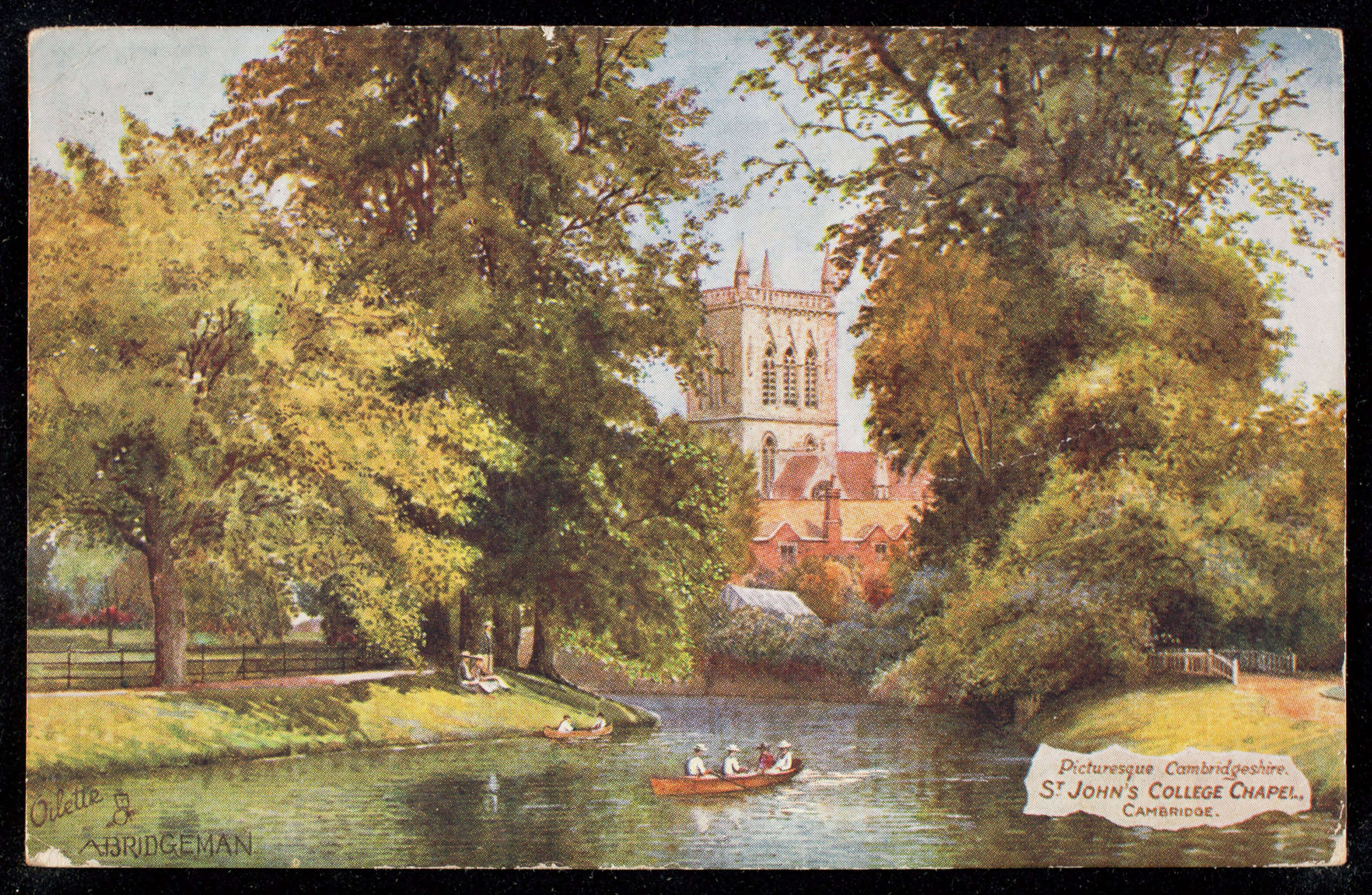 ostkort fra Cambridge